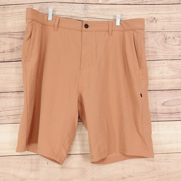 Hurley Other - Hurley Shorts Mens 40 Chino Microfiber Stretch 10 Inseam Casual Summer